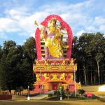 New Padmasambhava Statue at Mindrolling.