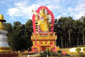 New Padmasambhava Statue at Mindrolling.