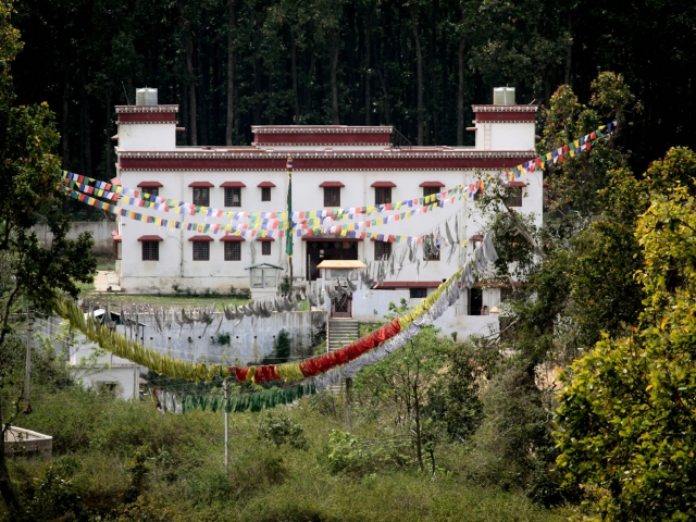 Retreat Building at Mindrolling Monastery.