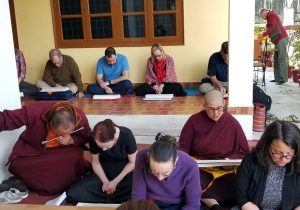 Tibetan reading class