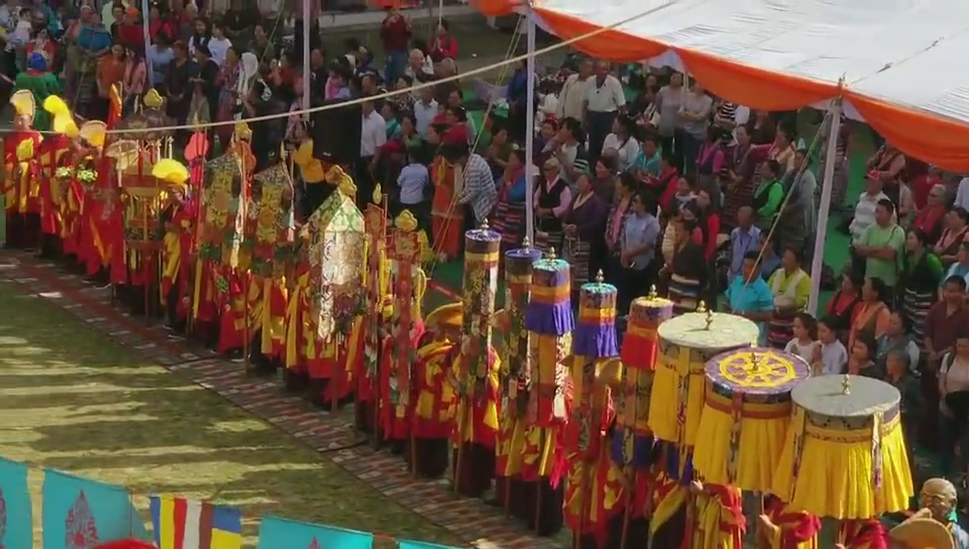 The Great Tse Chu Ceremony at Mindrolling Monastery