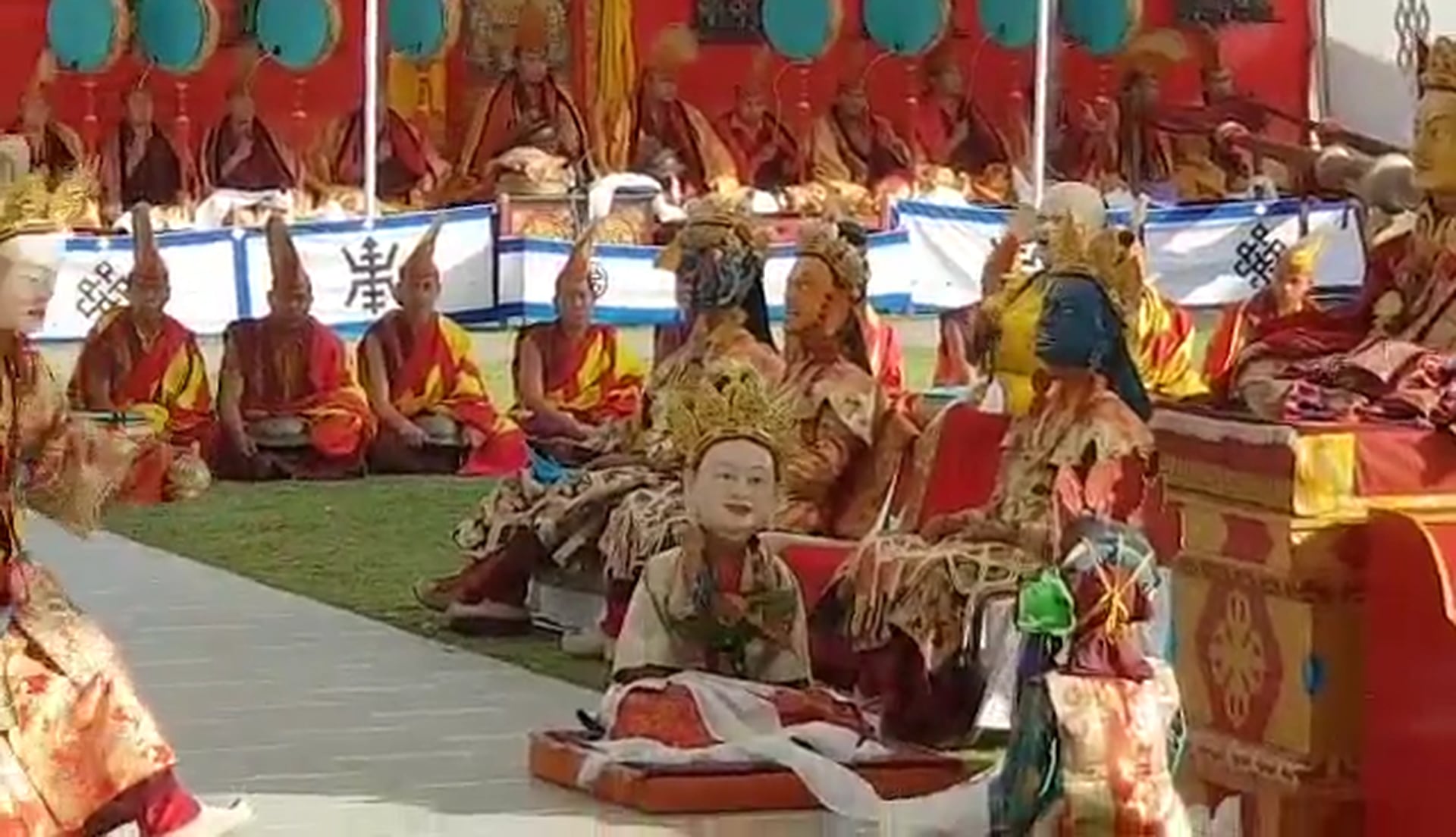 The Great Tse Chu Ceremony at Mindrolling Monastery