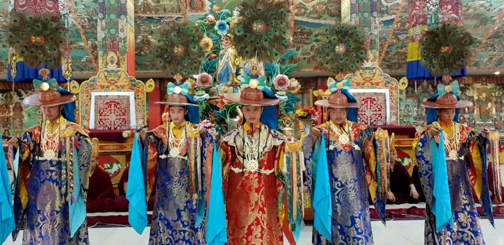 The Great Ka Ma'i Tshogchen Düpa Drubchoe at Mindrolling Monastery