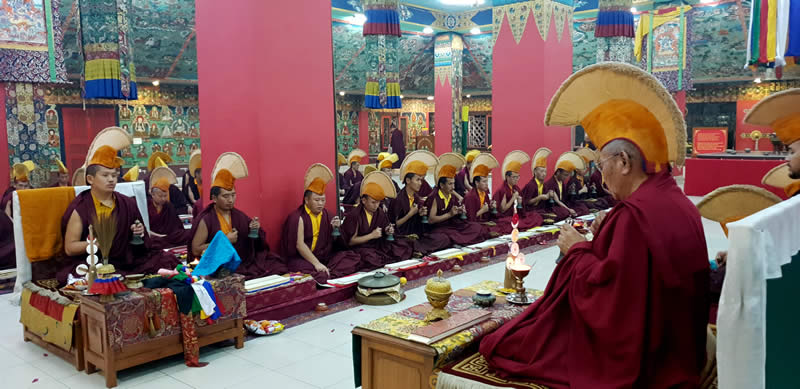 Kagyed Drubchen at Mindrolling Monastery, 2019