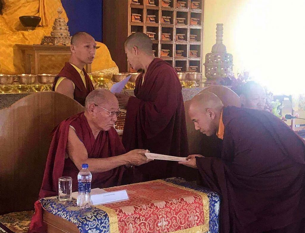 News from Mindrolling Monastery, June 2019