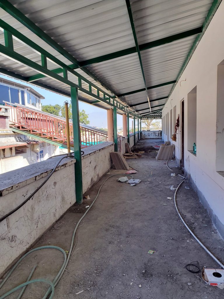 Young monks dormitory and classroom renovations