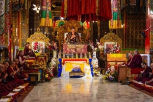 The Parinirvana Day of Kyabje Minling Trichen at Mindrolling Monastery